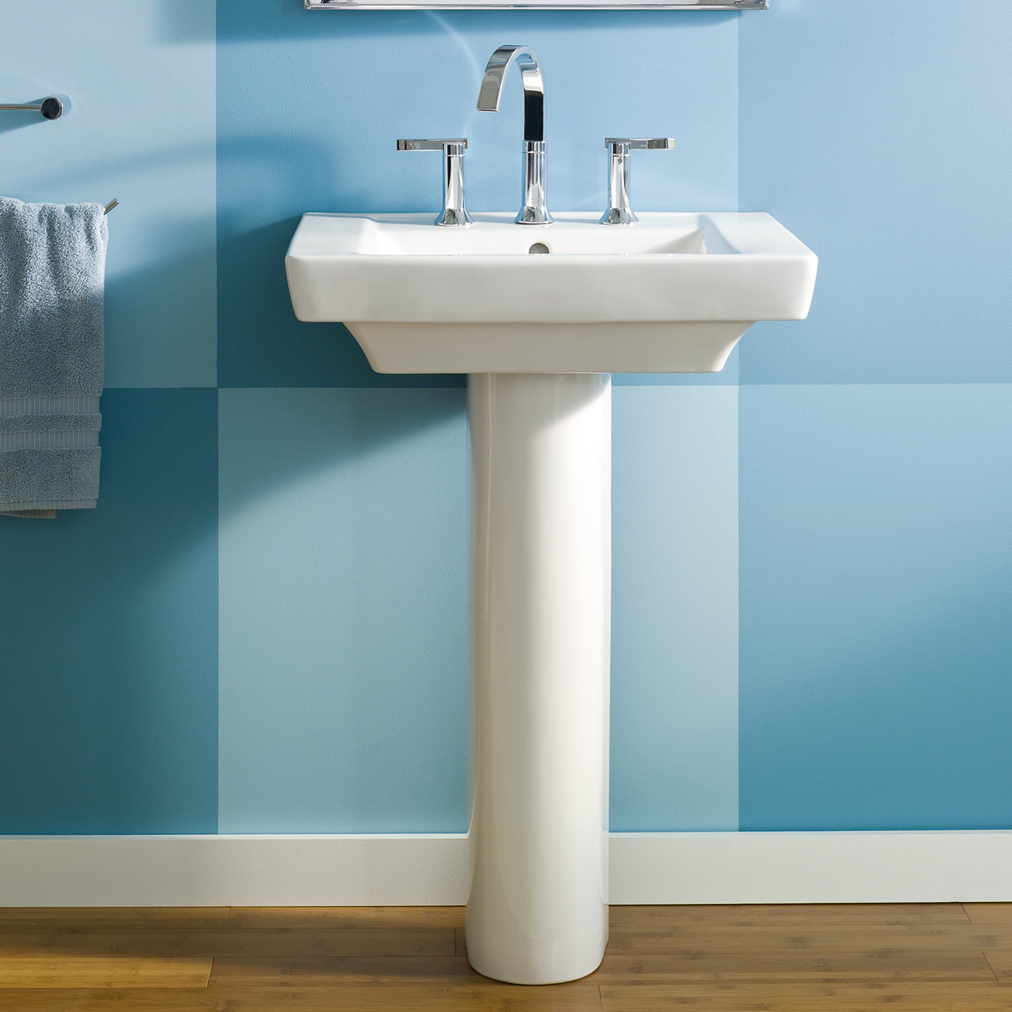 Boulevard® 8-Inch Widespread Pedestal Sink Top and Leg Combination